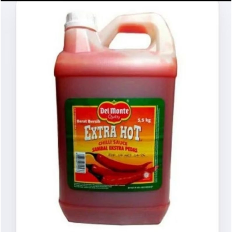 

DELMONTE Extra Hot Jerigen 5,5 Kg