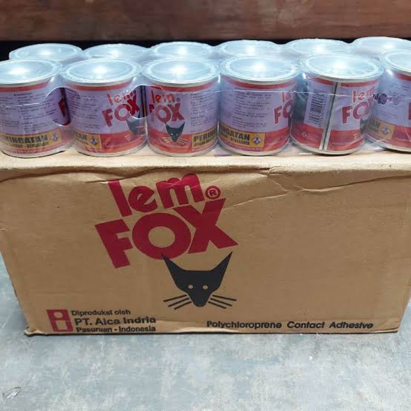 

lem fox 70g kaleng 1pak isi 12pcs