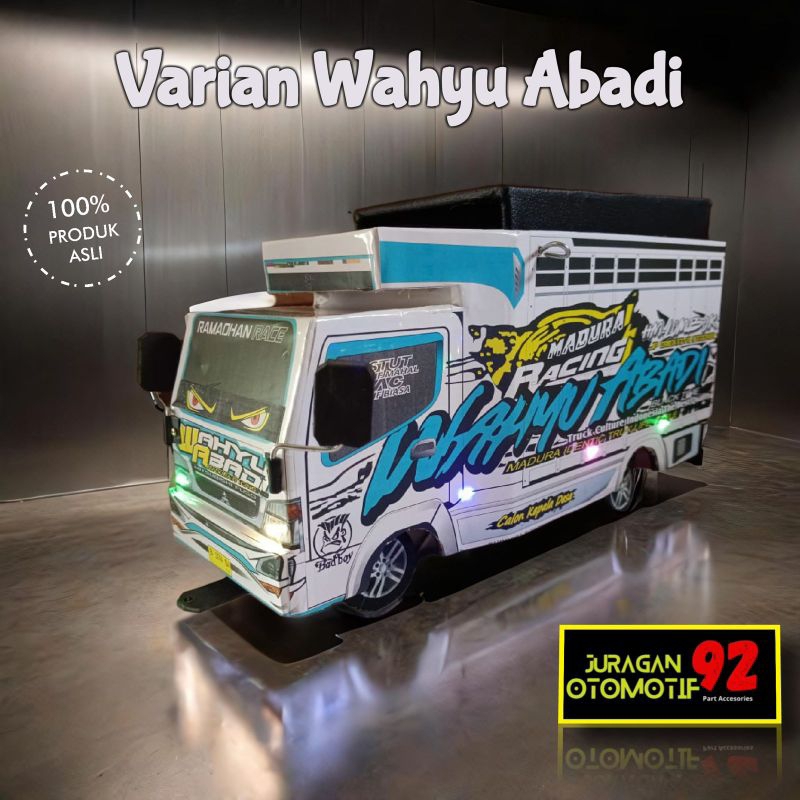 

MOBIL MAINAN TRUK OLENG SUARA TELOLET BASURI TRUCK MINIATUR