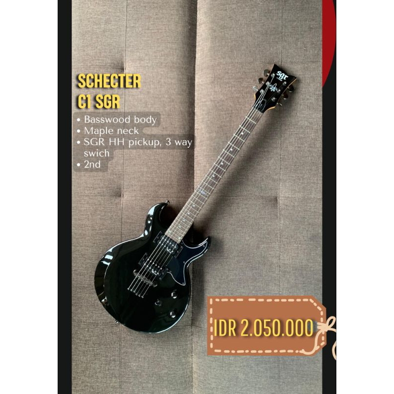 schecter S1 SGR plus admin 7.5%