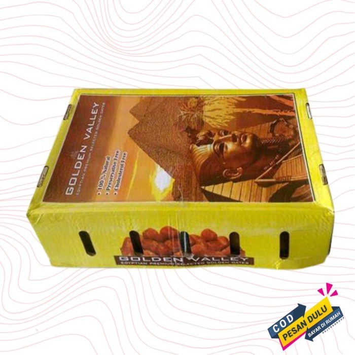 

Kurma Golden Valley 10 Kg Korma Mesir Madu Golden Valey
