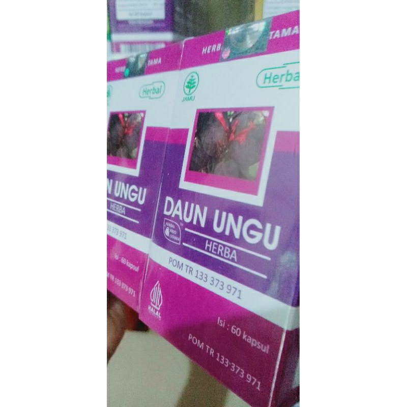 Daun UNGU kapsul