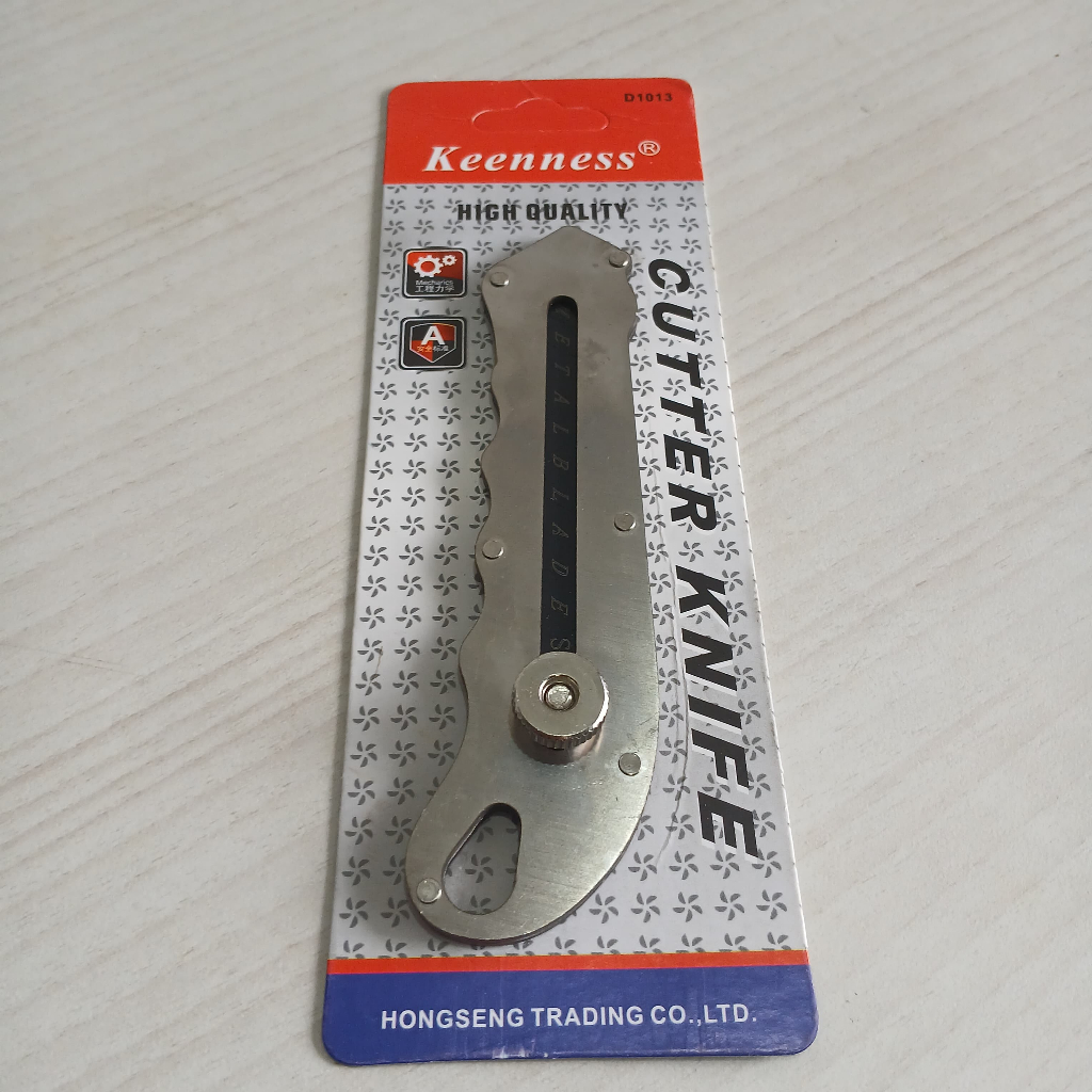 

CKS15 Super Tajam !!! Cutter Baja Tajam Besar Stainless Anti Karat Bahan Kuat Tebal Bagus / Pisau