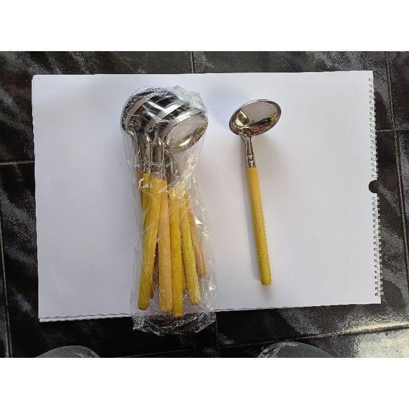 irus kayu atau sendok sayur