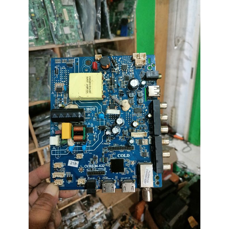 MB MOBO MAINBOARD MOTHERBOARD TV LED POLITRON PLD24V123/PLD24V0853C(digital)