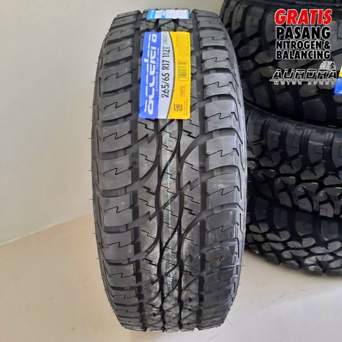 Ban Accelera Omikron A/T 265/65 R17 ban semi offroad ring 17 mobil pajero fortuner ranger hilux