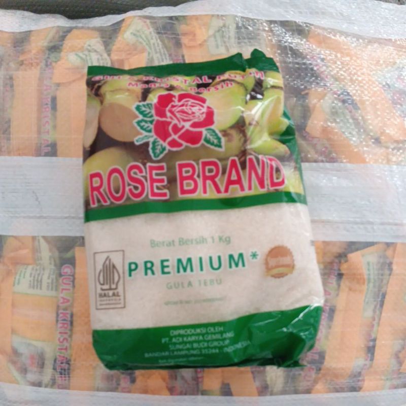

gula rosebrand 1kg dikirim random warna