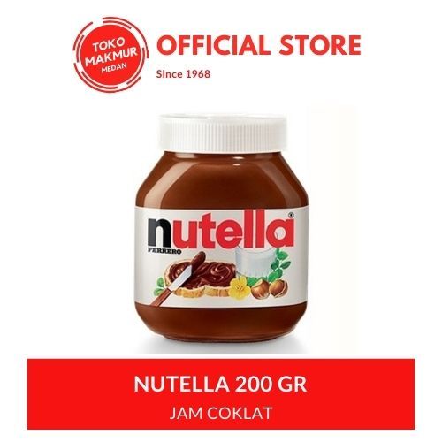 

SELAI COKLAT NUTELLA 200 GR