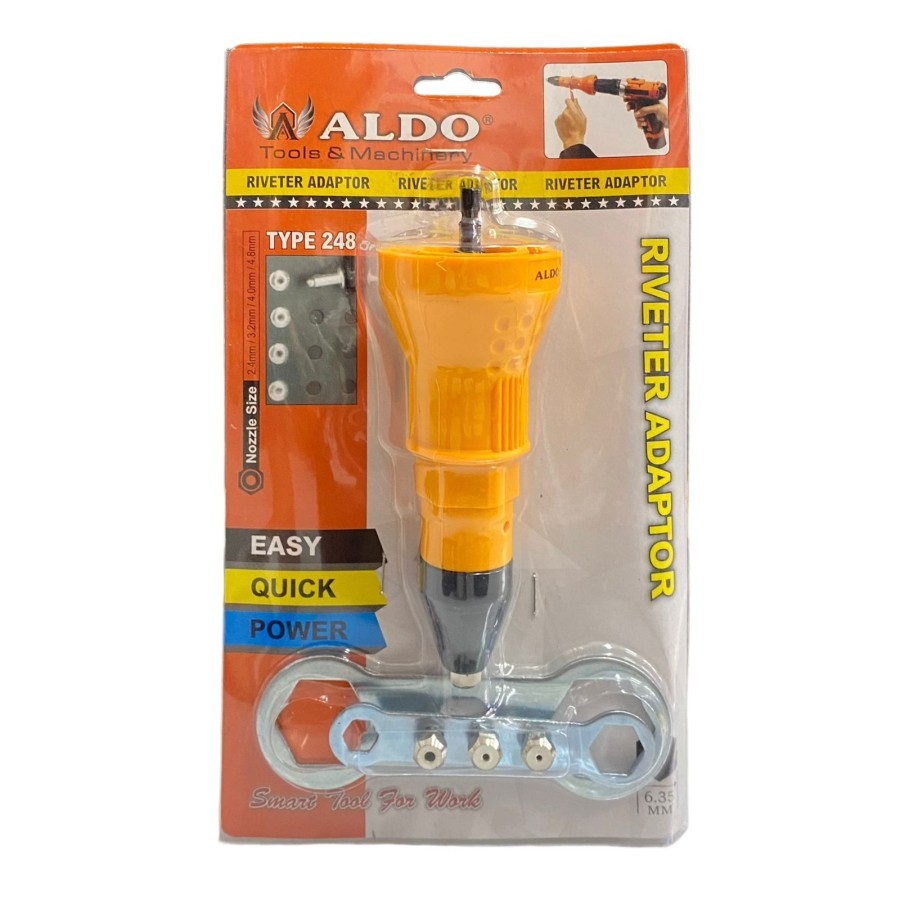 Rivet Adaptor / Adaptor Mesin Bor ALDO
