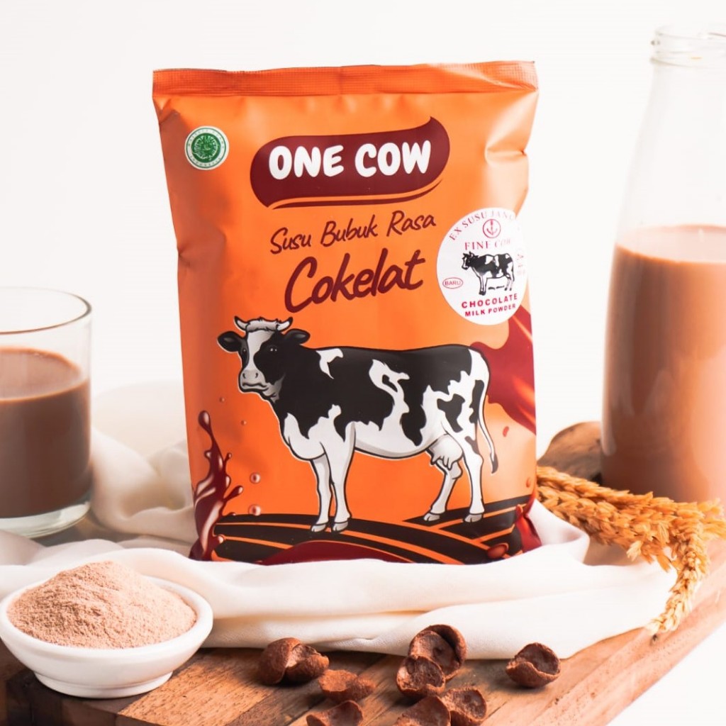 

Susu Bubuk Coklat One Cow Ex. Susu Jangkar Susu Penggemuk