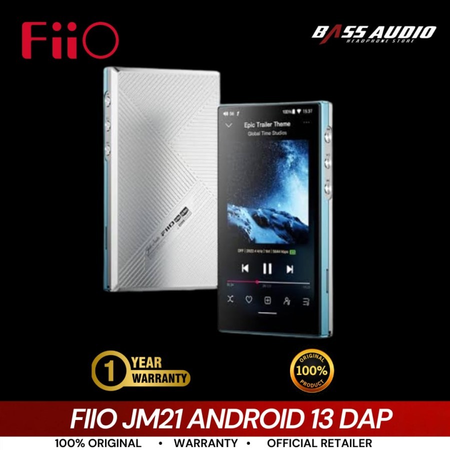 NEW FiiO JM-21 / JM 21 / JM21 Android 13 Portable High-Res Lossless Digital Audio / Music Player