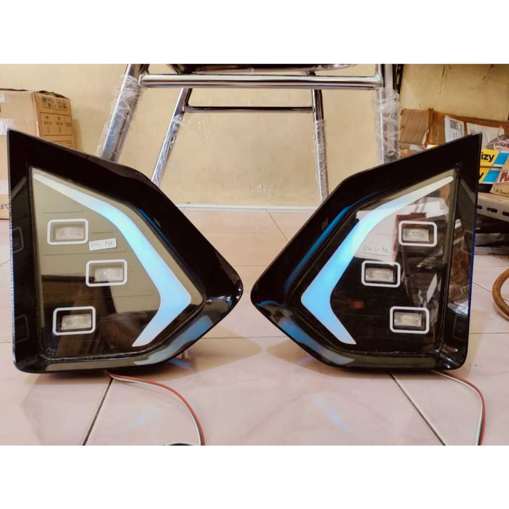 Lampu Bemper Jetbus 5 Bahan Plastik Foglamp Jb5 KW Plastik Super
