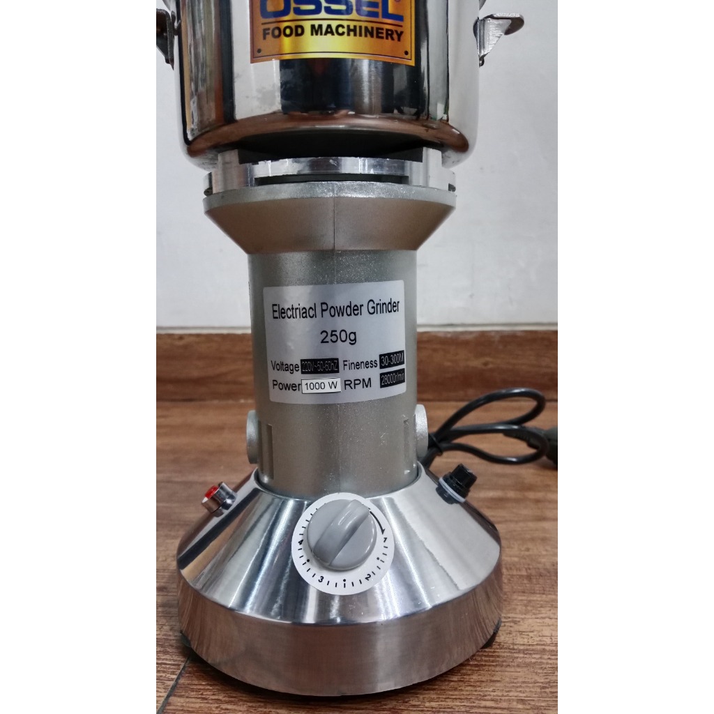 Giling bumbu Ossel Gilingan Bumbu Giling Tepung Gilingan Tepung Gilingan Bumbu Stainless Steel 250G