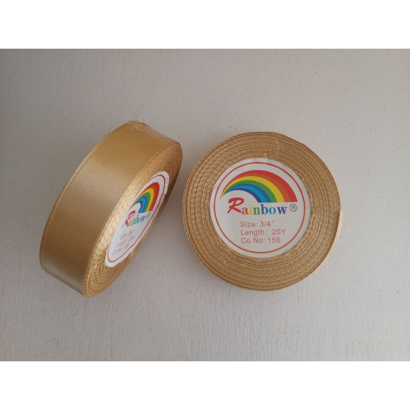 

[1 ROLL] PITA SATIN LEBAR 2 CM ROLL 25 YARD / 22 METER PITA KADO GIFT BOUQUET BUNGA DEKORASI