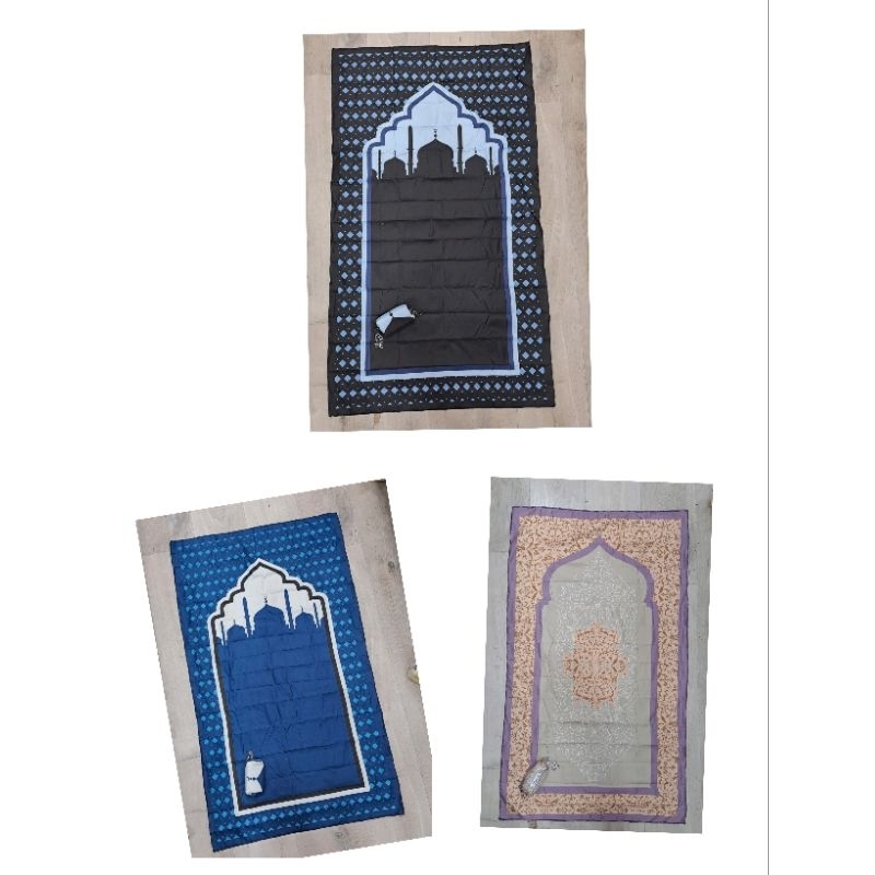 sajadah traveling , sajadah kecil , sajadah dompet