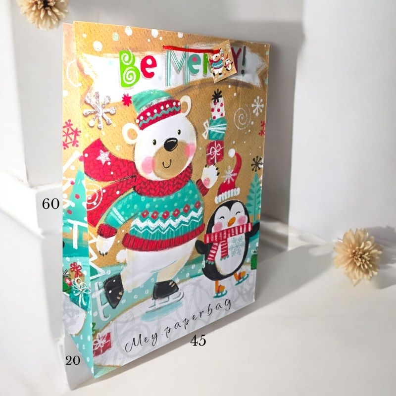 

Paper Bag Natal Super Big Size Uk 45x60