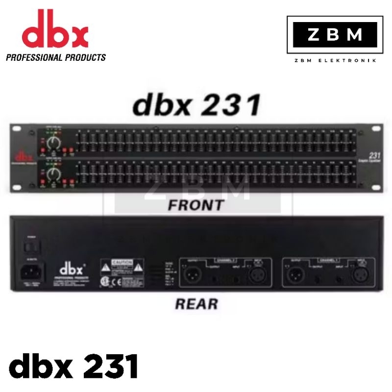 Equalizer dbx 231 / dbx231