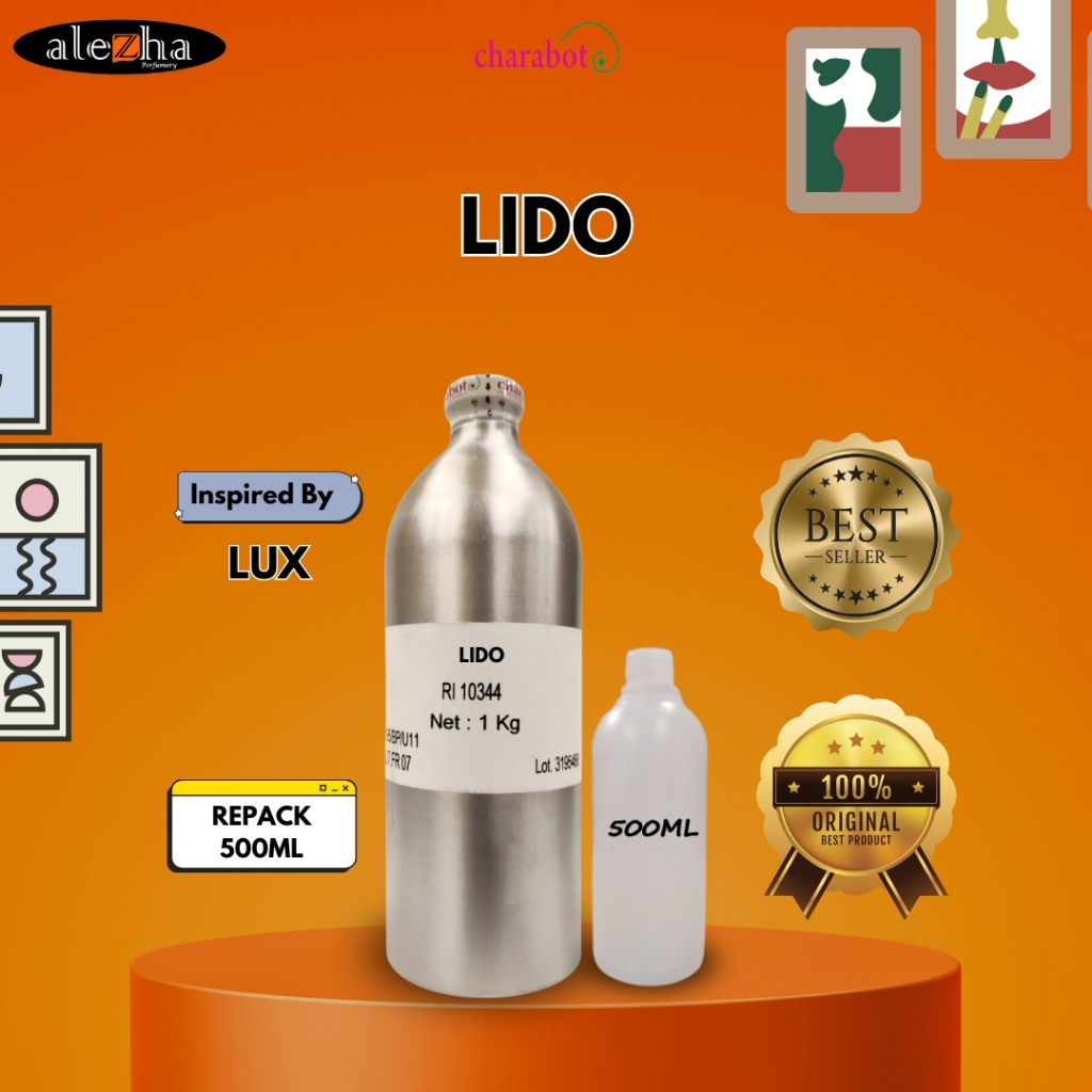 Bibit Parfum Murni LIDO | CHARABOT 500ML