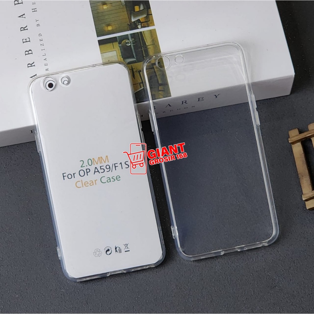 OPPO F1S CASE CLEAR HD 2.0MM CASE BENING TRANSPARAN OPPO F1S