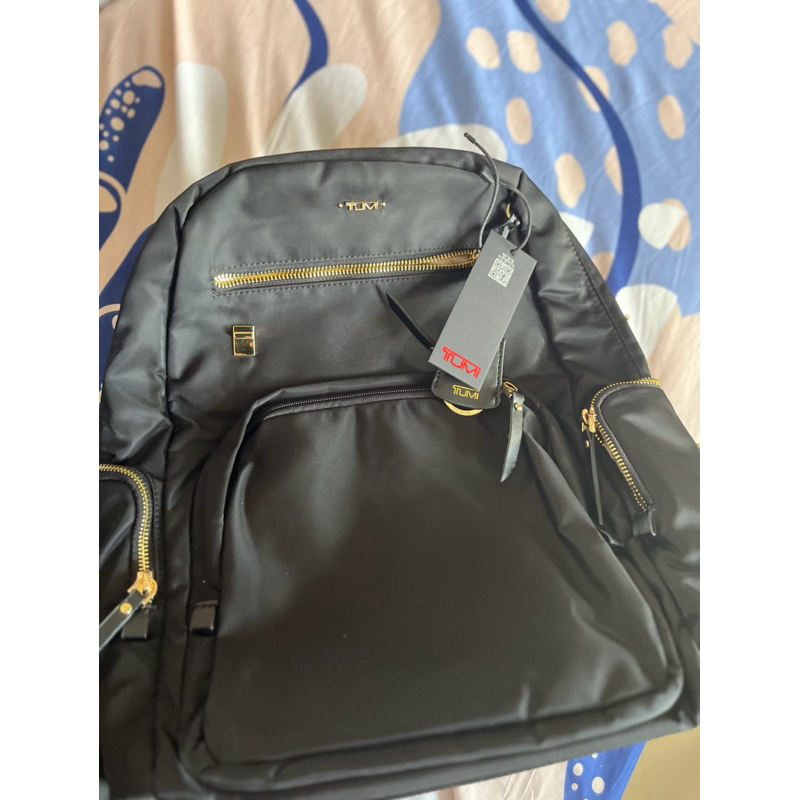 TAS TUMI BACKPACK HITAM PRELOVED LIKE NEW