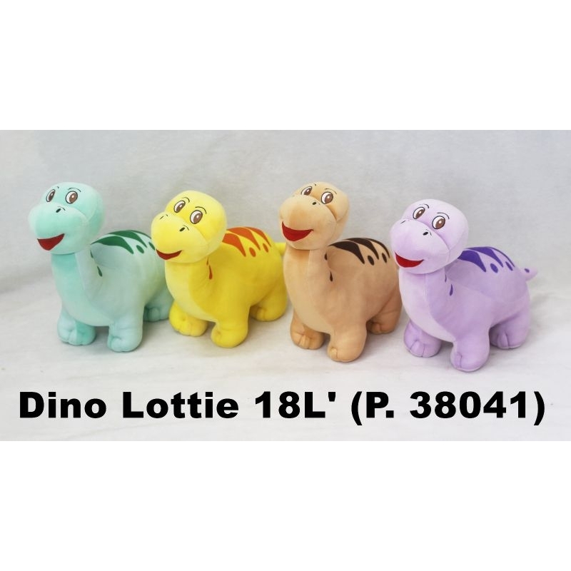 Boneka Animal Karakter Dino Lottie Lucu Halus By SEULGI