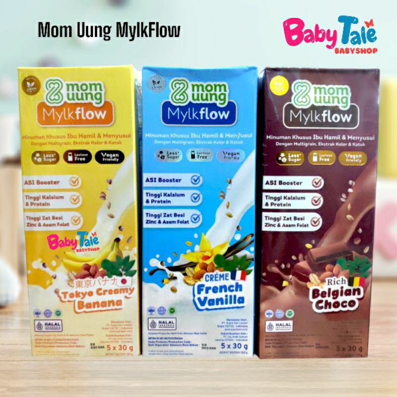 Mom Uung MylkFlow | ASI Booster | Susu Bubuk Mom Uung Pelancar ASI
