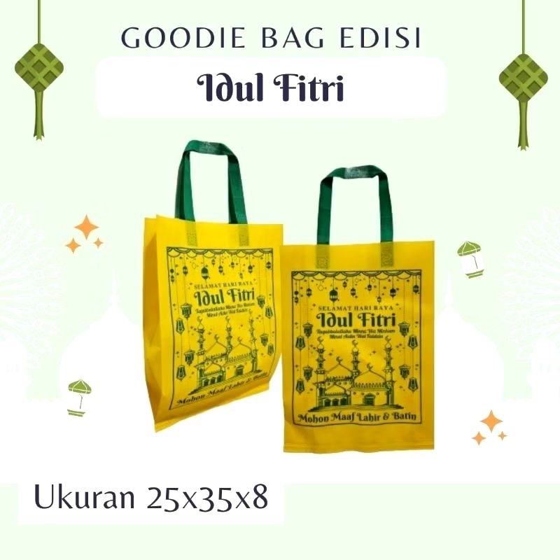 

Tas Lebaran 35cm x 25cm Spunbond tebal