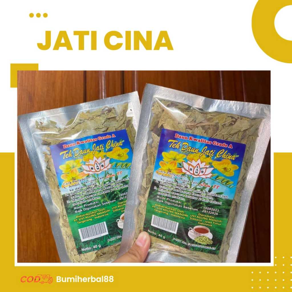

Teh Jati Cina Kering Premium Alami