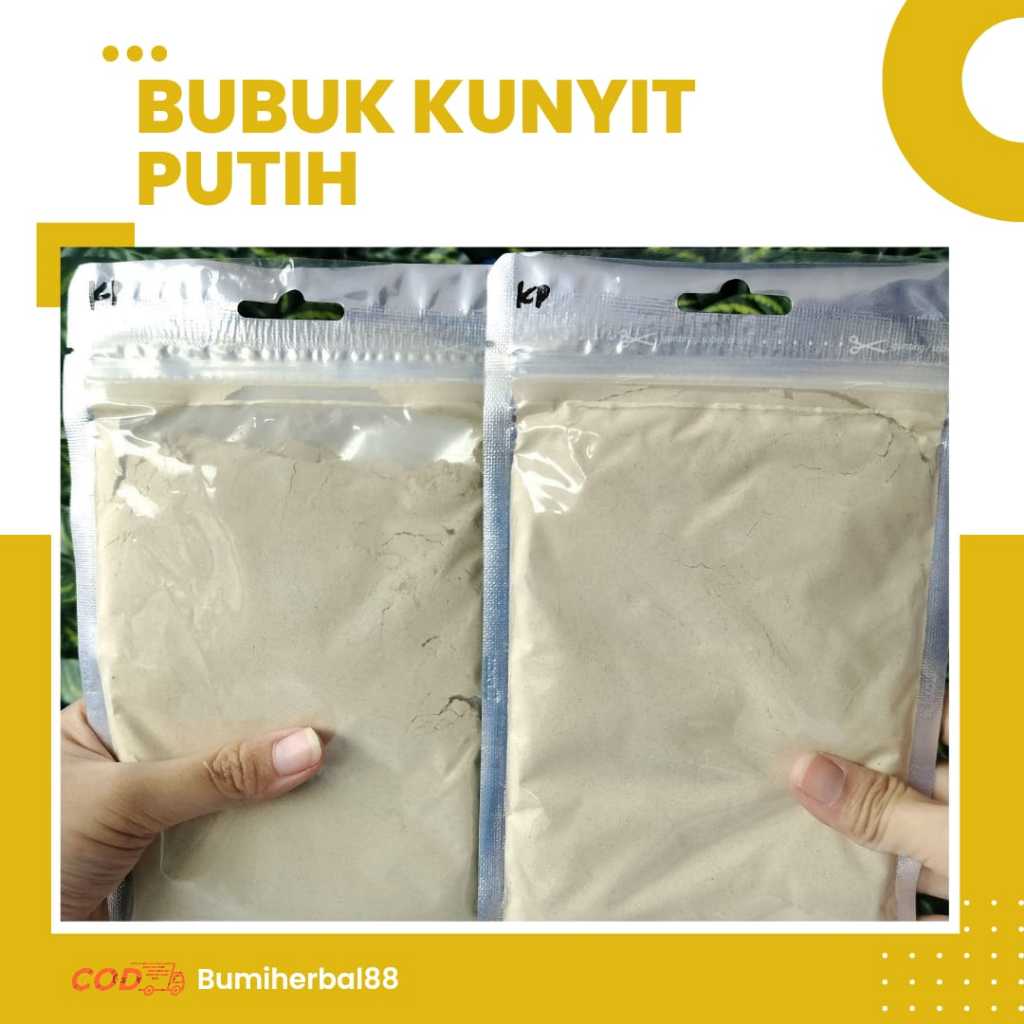 

Bubuk Kunyit Putih Alami