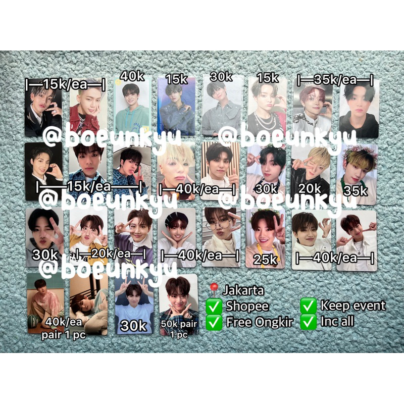 [BACA DESC] TREASURE jaehyuk park jihoon choi hyunsuk unit mashiho haruto kim junkyu potter digipack
