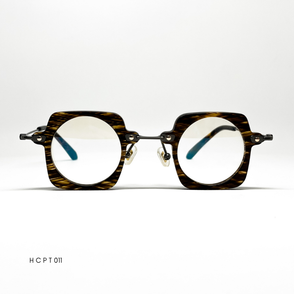 SuperEye Optic - Paket Bundling Frame + Lensa Kacamata HALF CIRCLE POINT TITAN 011 kacamata kecil un