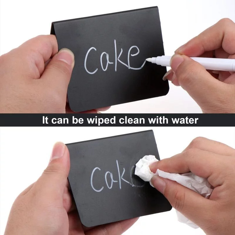 

Ay00! 5PCS Papan Mini Chalkboard Reserved Papan Reminder
