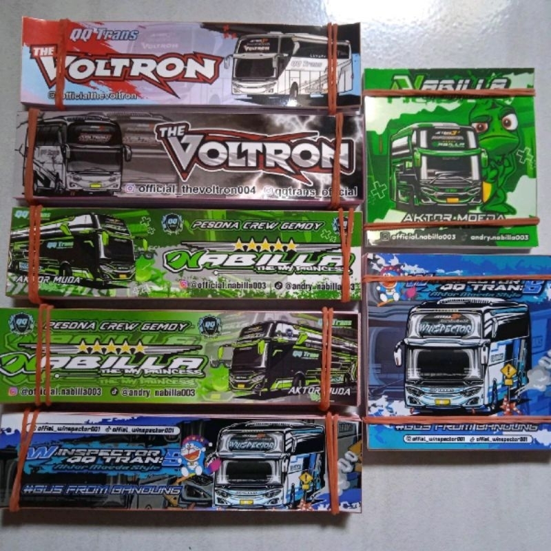 

Stiker bus Nabila dan Voltron