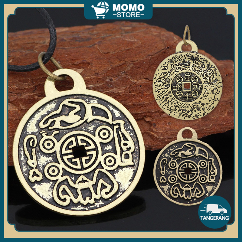 Kalung Amulet Asli Zinc Alloy Kalung Hoki Penarik Rezeki China Kalung Keberuntungan Dan Rejeki Amule