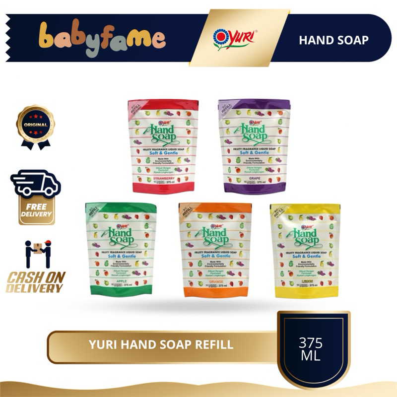 YURI HAND SOAP REFILL | 375 ML | HAND SOAP