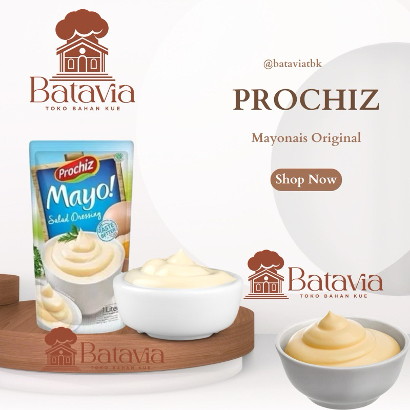 

PROCHIZ MAYO 1lt | Mayonnaise Prochiz Salad Dressing 1 liter - Mayones Prochiz