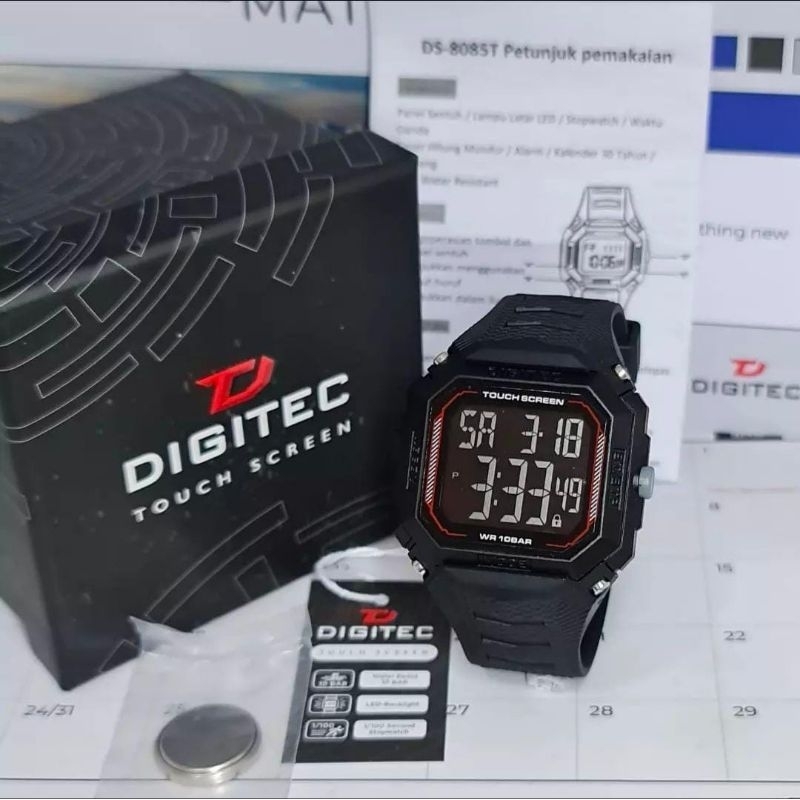 Jam Tangan Touch screen DG3086 Original