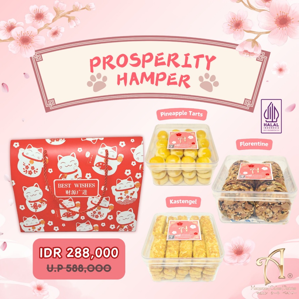 

Annabella Patisserie Prosperity Cookies Hamper