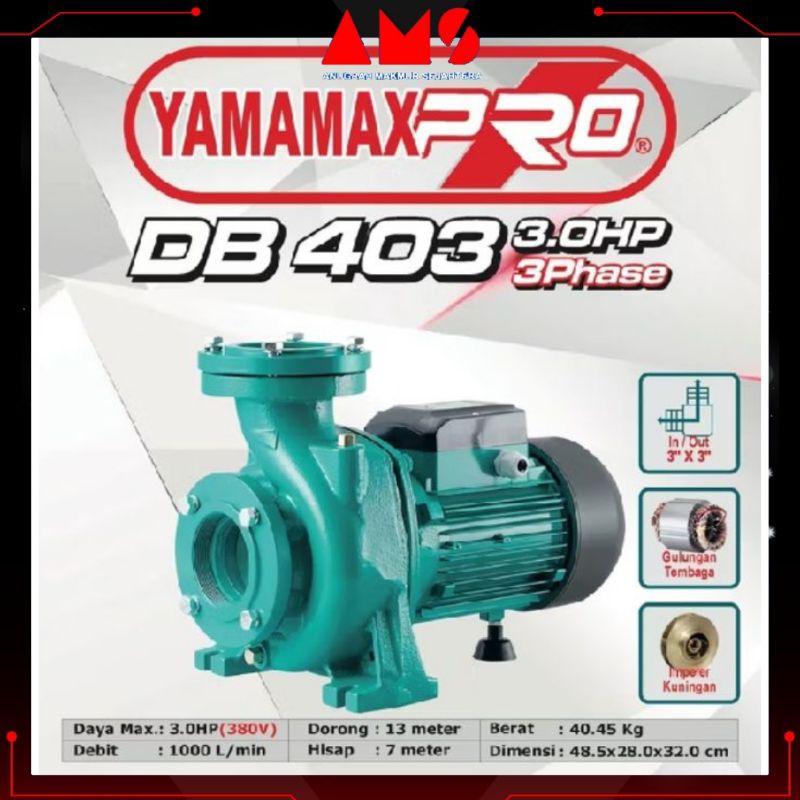 POMPA AIR CENTRIFUGAL 3 INCH DB 403 2 HP YAMAMAX-PRO