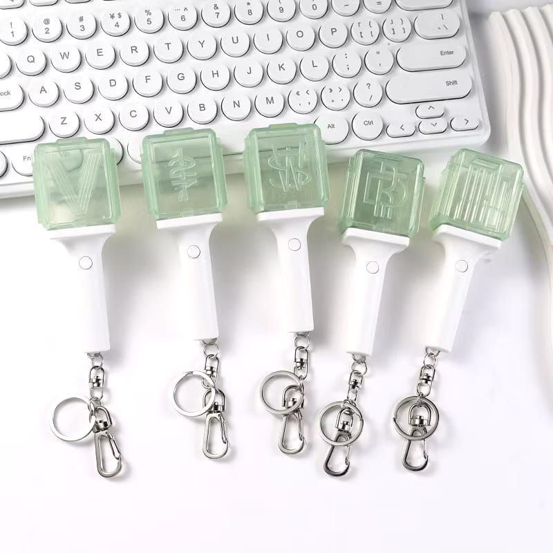 MINI LIGHTSTICK NCT DREAM WISH WAYV 127 KEYRING I LS GANTUNGAN KUNCI