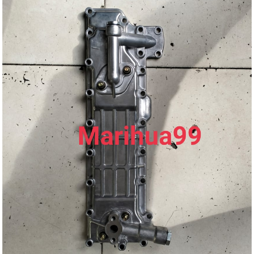 Oli cooler assy element + cover + paking + oring isuzu zaxxis 110 4BG1T 4BD1T
