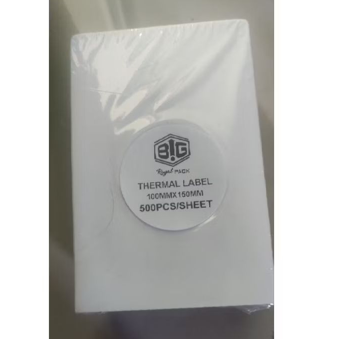 

KERTAS THERMAL RESI PRINT 100MMX150MM 500 PCS/SHEET