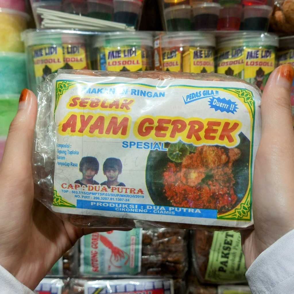 

Seblak Ayam Geprek Pedas Isi 20 Pcs Harga Grosir