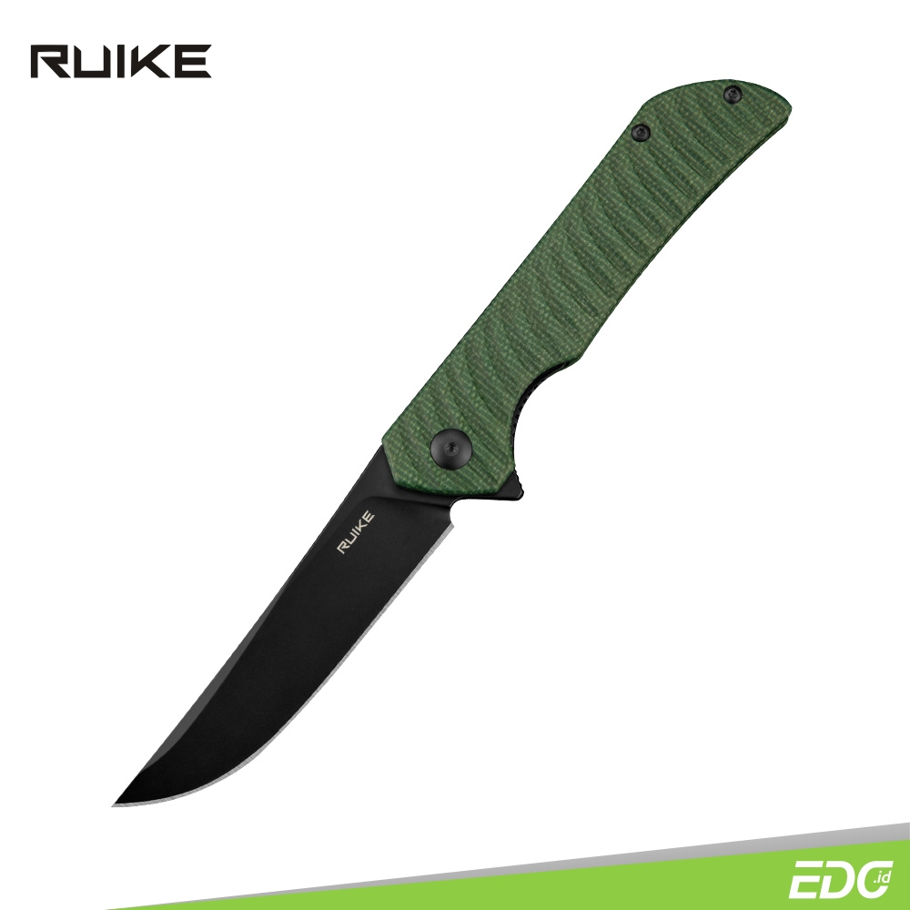 RUIKE P122-MG 14C28N Micarta Green Survival Camping Tool