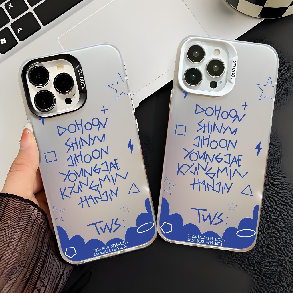 Softcase IMD " Twenty Four Seven With (TWS)" Premium Series VIVO Y12, Y15, Y17, Y12s, Y20, Y20i, Y20