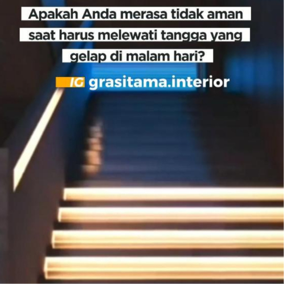 Sensor gerak Lampu Tangga otomatis | Motion LED Strip tangga | Module lampu tangga otomatis