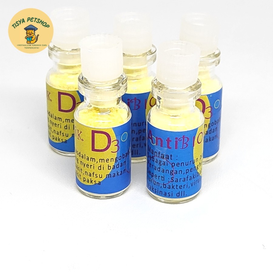 Obat Kucing D3 - Obat untuk Demam Lumpuh Radang