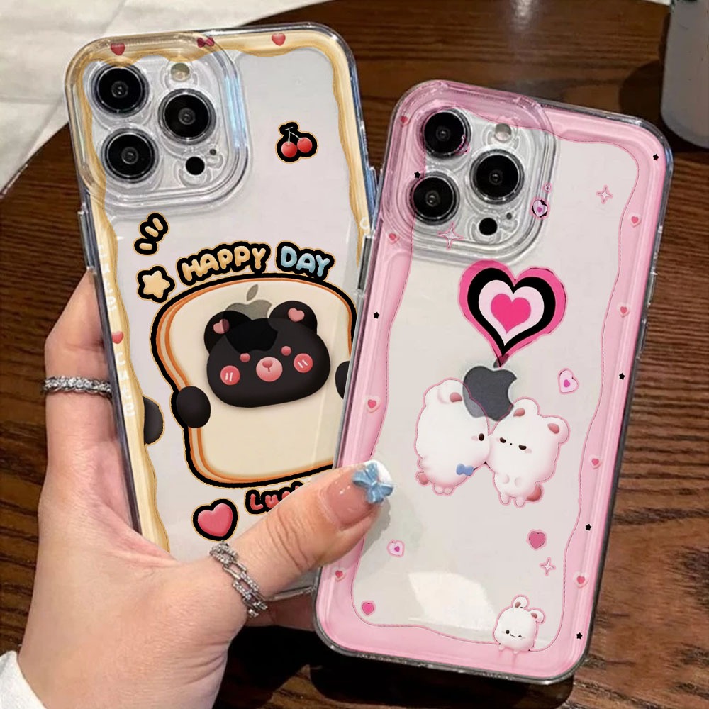 ALL TYPE CASE BENING MOTIF KARTUN UNTUK IPHONE 6 IPHONE 7/8 IPHONE X/XS IPHONE MAX IPHONE 11 IPHONE 
