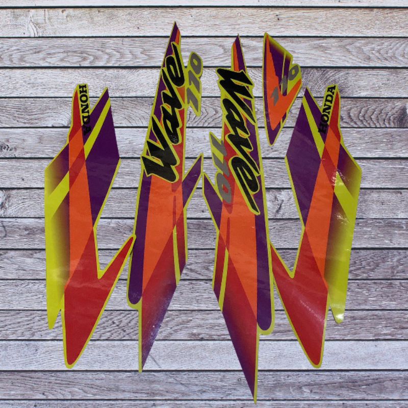 STRIPING WAVE THAILAND SUPRA 100 lama