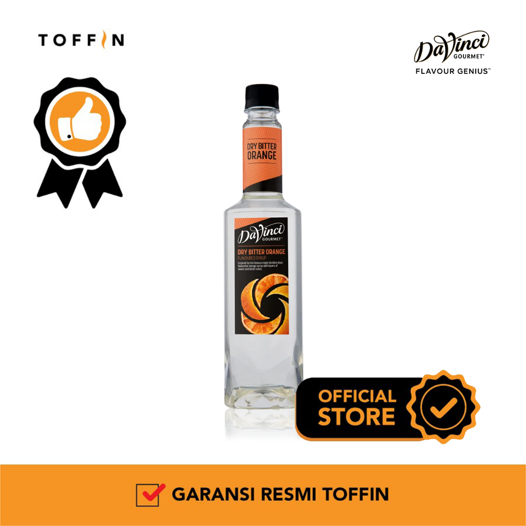 

Davinci Syrup Dry Bitter Orange - Sirup Rasa Jeruk 750 ML